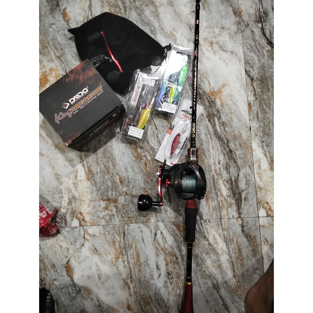 daido king predator 300l x daido Athena lll 4-12lb bc