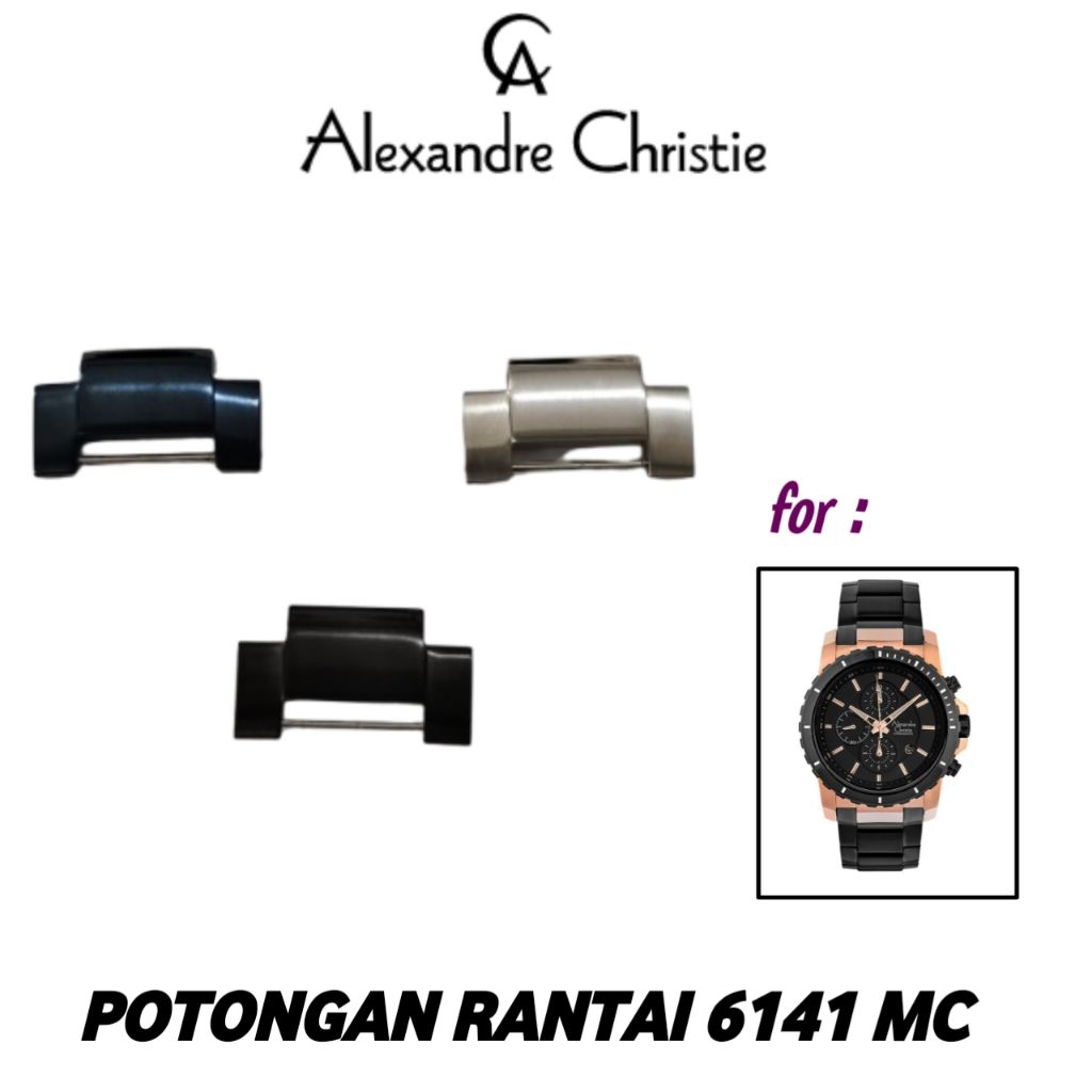 Potongan rantai Alexandre Christie original 6141 MC