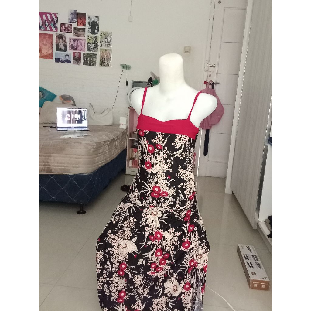 dress bunga gemas