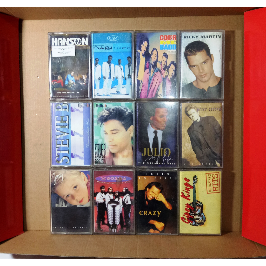 PENYANYI BARAT - PAKET 20 KASET