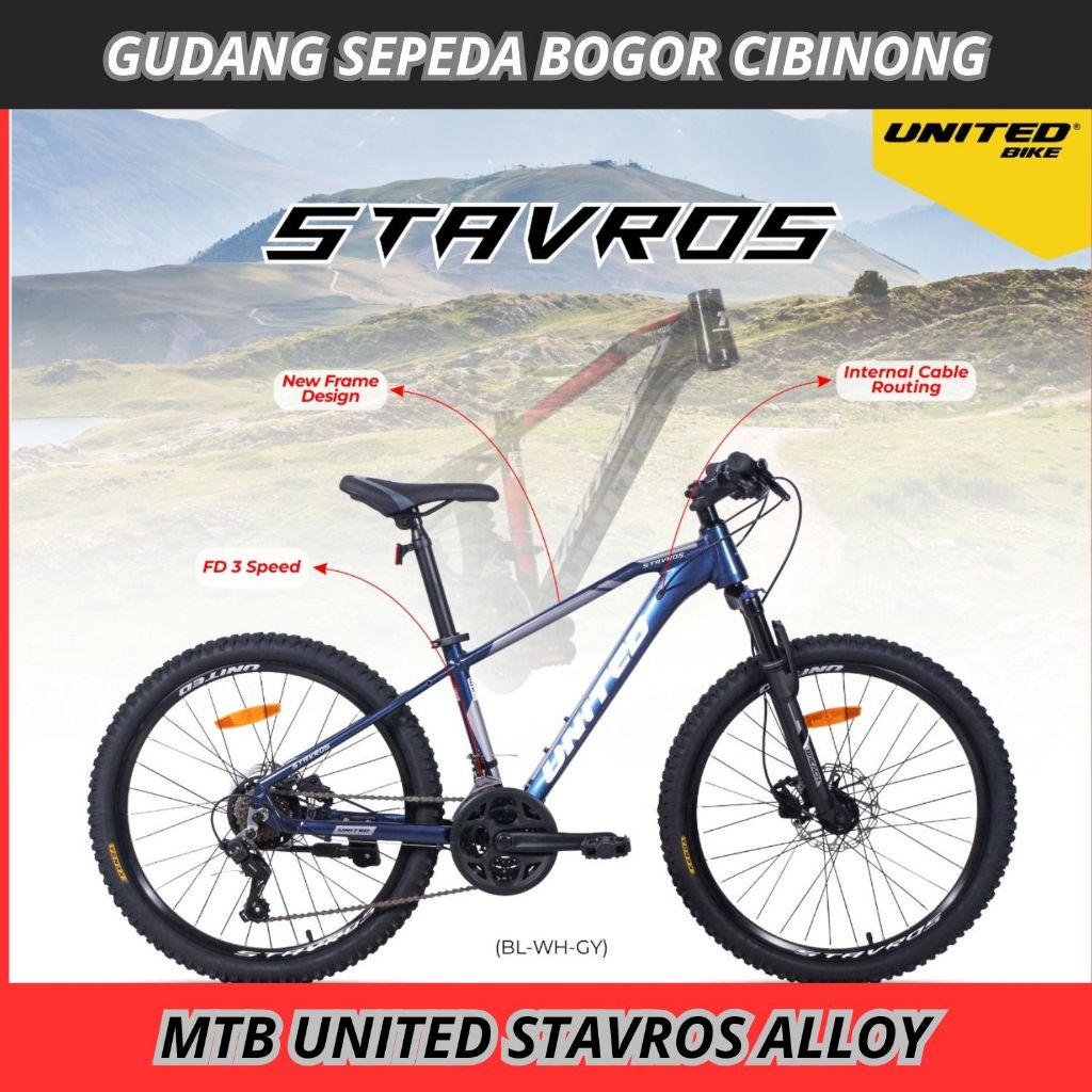 Sepeda Gunung 24 United Stavros
