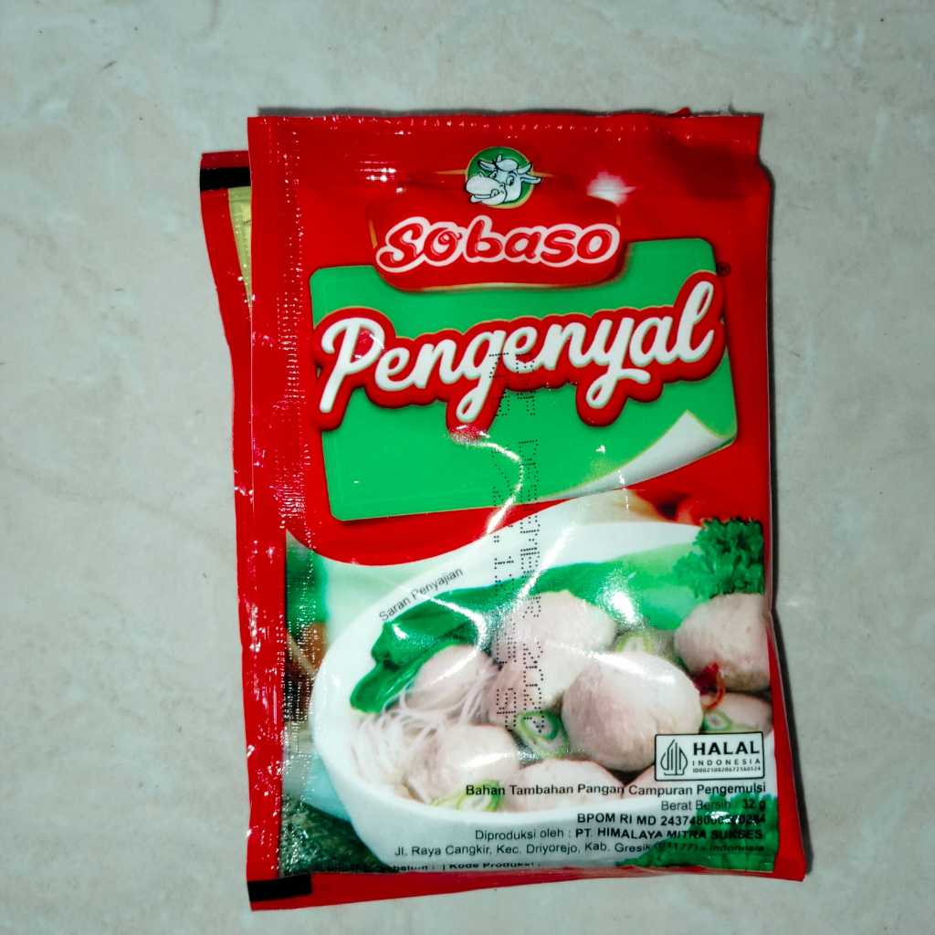 Tepung pengenyal Emulsifier SOBASO 32 gr