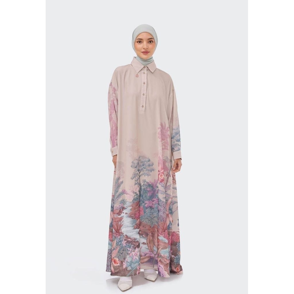 Milana Dress Ria Miranda Mocca Original