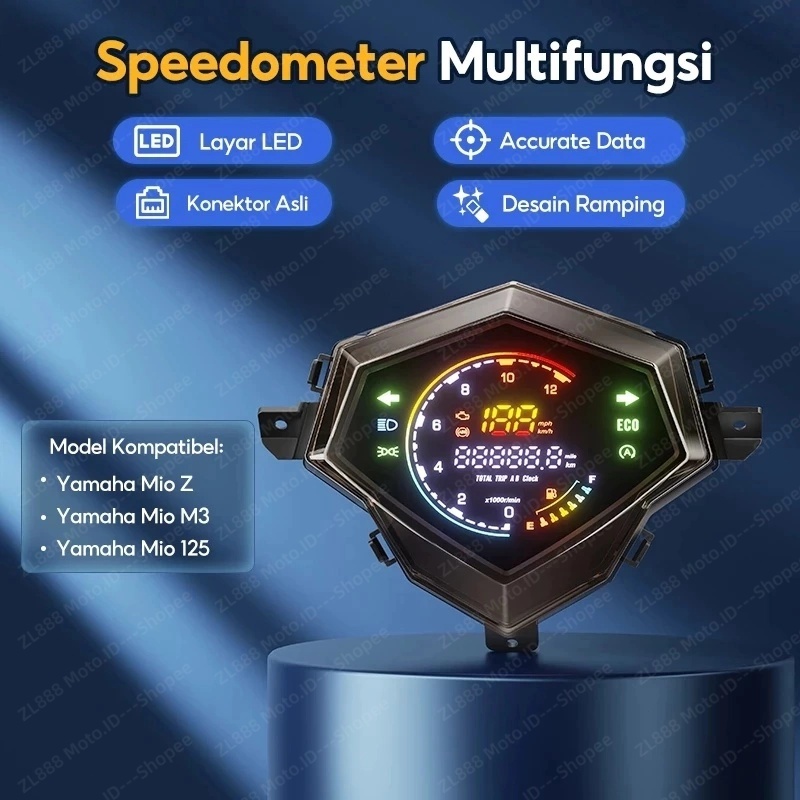 [COD] Speedometer MIO Z rainbow full digital