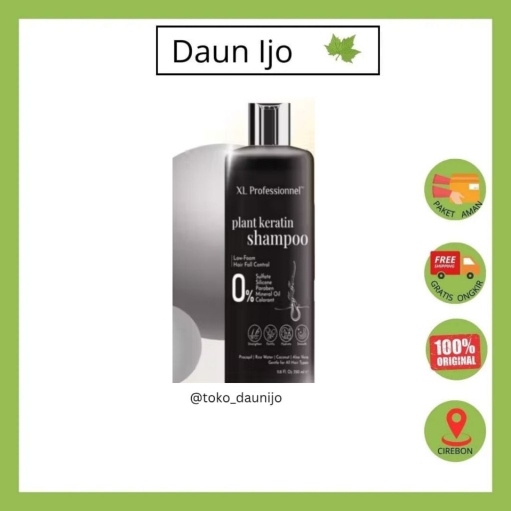 Xl Plant Keratin Shampoo 350 ml