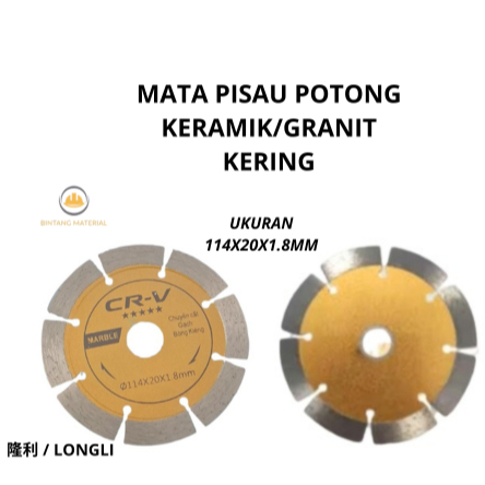 MATA POTONG GRANIT/MATA POTONG KERAMIK/MATA GERINDA POTONG KERING