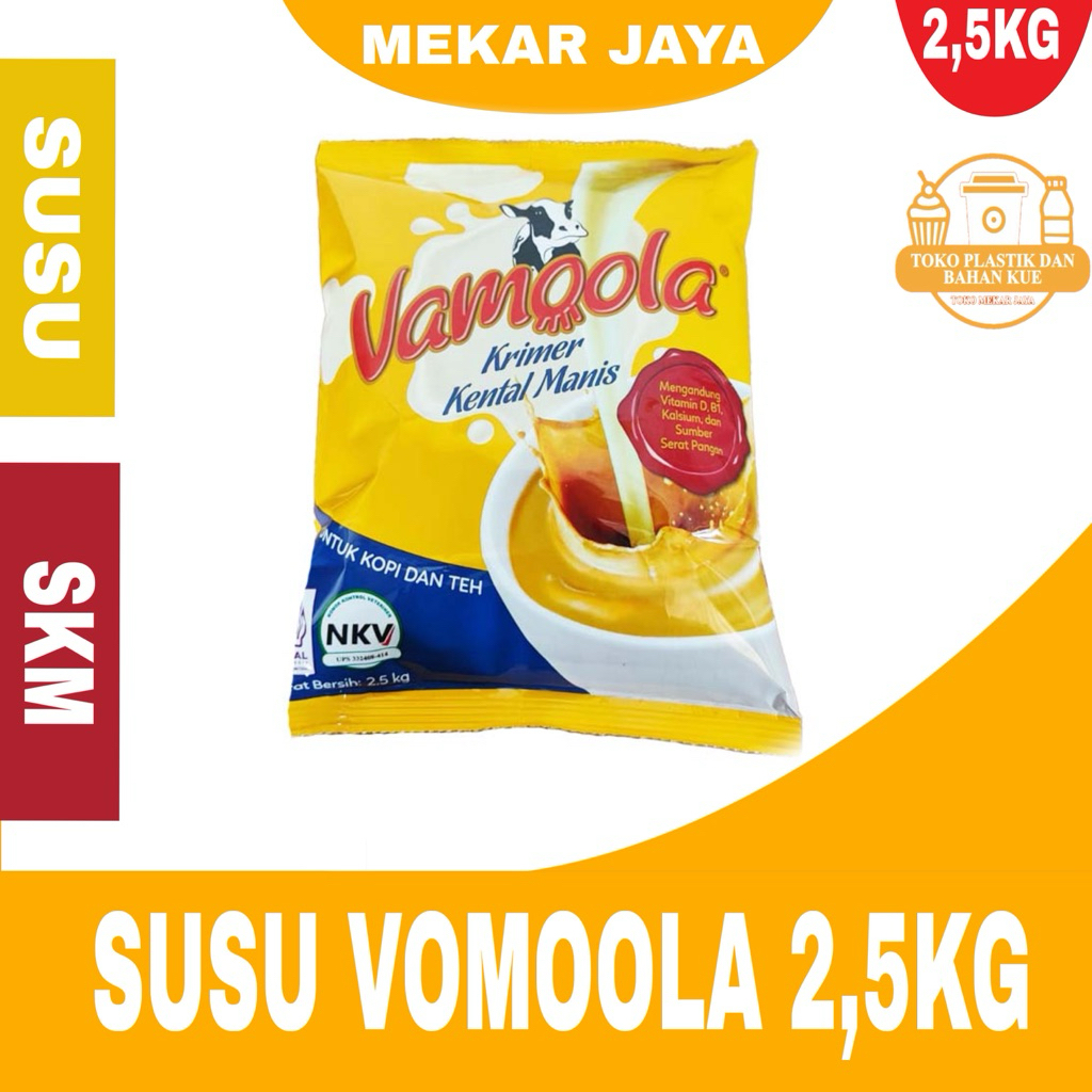 Vamoola 2,5 KG - Susu Krimer Kental Manis / Susu Kental Manis / SKM