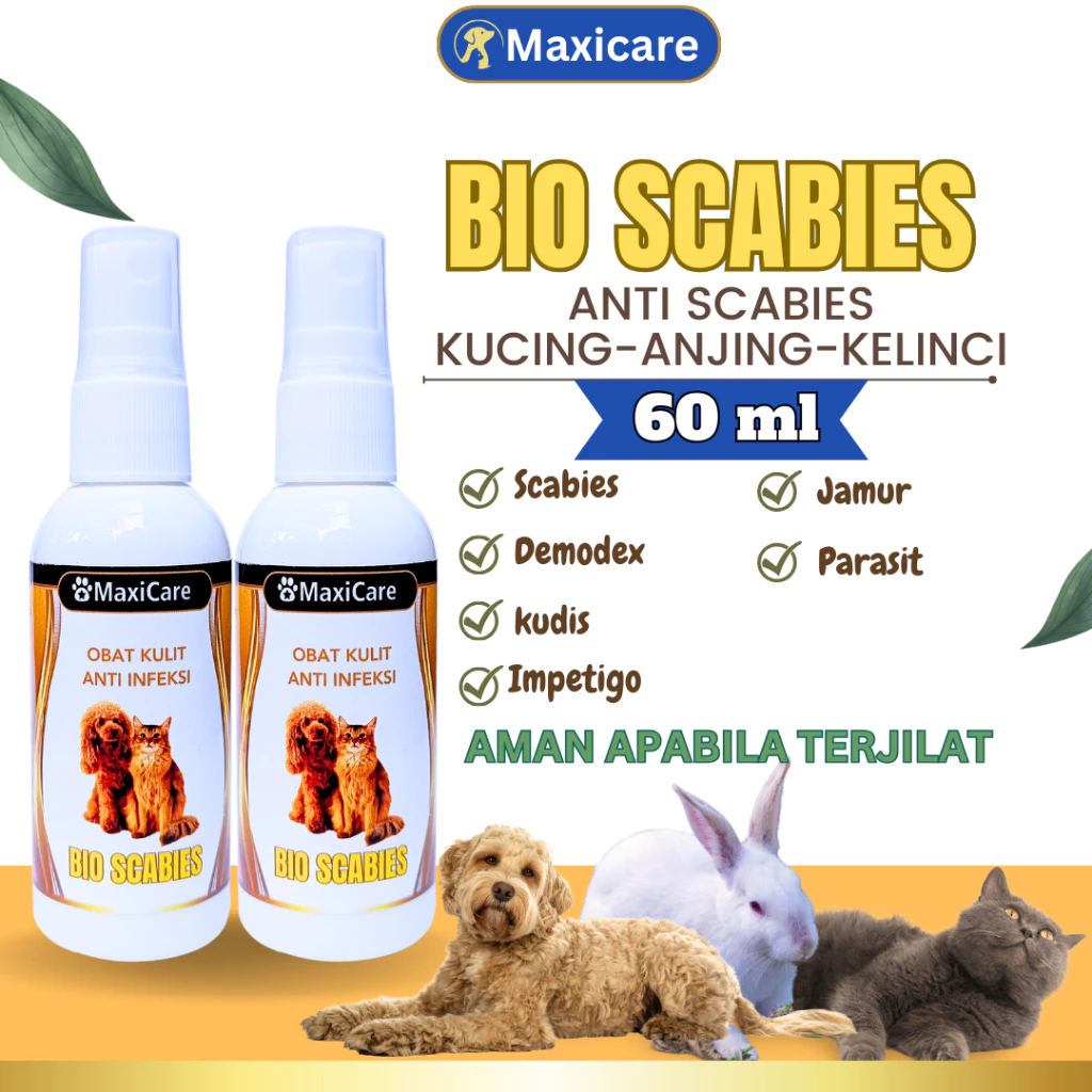 OBAT JAMUR KUCING ANJING / OBAT SCABIES KUTU KUCING ANJING / OBAT BULU KUCING ANJING SCABIES KUCING 