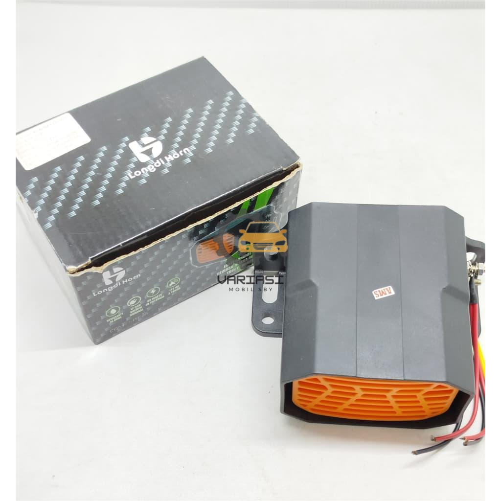 Alarm Mundur 3 Suara/Back Horn Alarm Atret & Rem Mobil Truck/Bus 12/24v