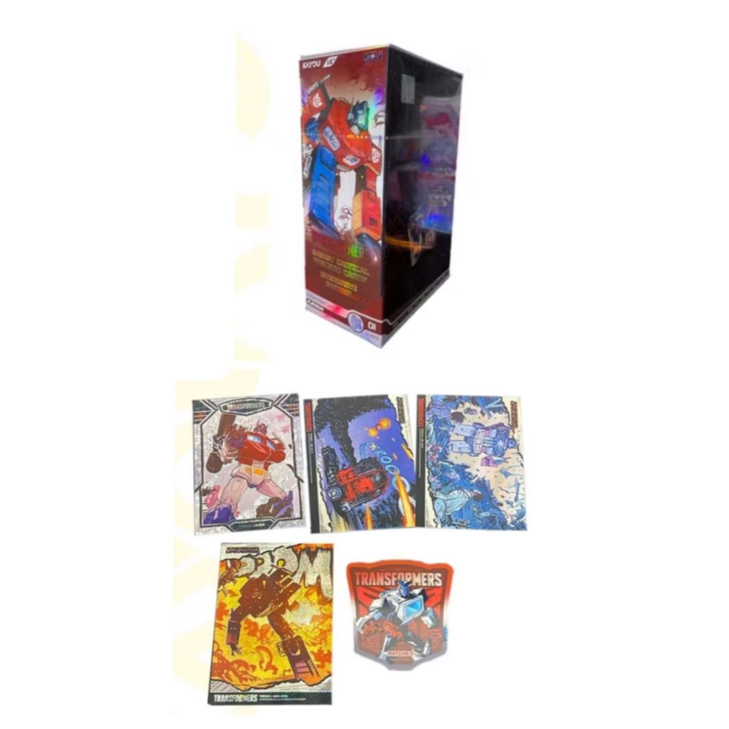 Kartu Kayou Transformers Trading Card Platinum Series Harga Per Box