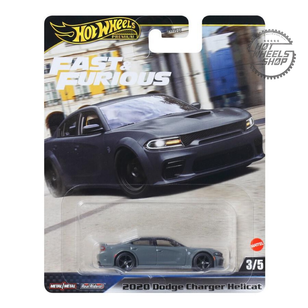 HOT WHEELS 2020 DODGE CHARGER HELLCAT FAST & FURIOUS K SERIES PREMIUM HNWK