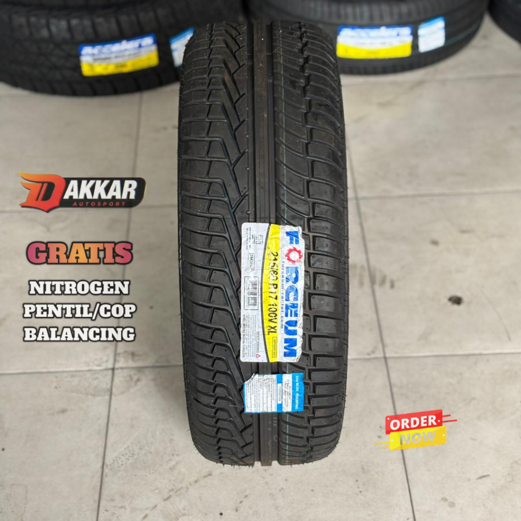 BAN MOBIL RING 17 FORCEUM HEPTAGON SUV 215 60 R17 TUBELESS BAN R17 215/60 R17