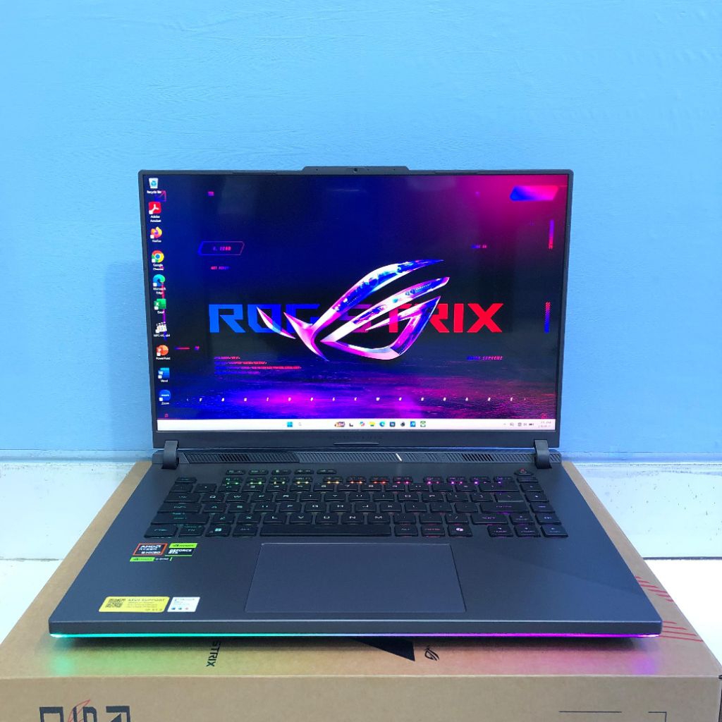 laptop gaming ROG strix G614FR AMD Ryzen 9-9955Hx3D Nvidia Rtx 5070Ti(12gb)ram 32gb/SSD 1tb
