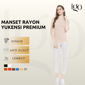 Manset Tanpa Lengan Manset Rayon Yukensi Manset Dalaman Wanita Bahan Rayon Premium