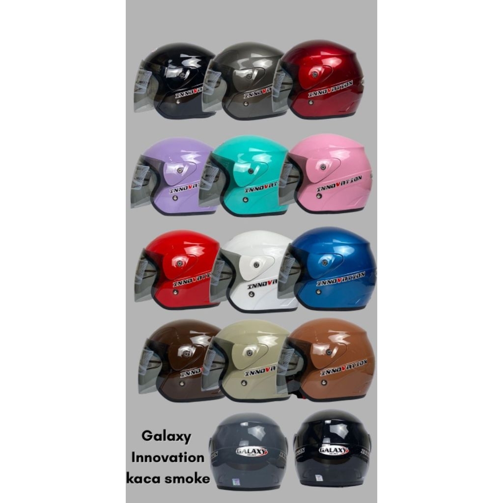 Helm GALAXY EVO SOLID DEWASA