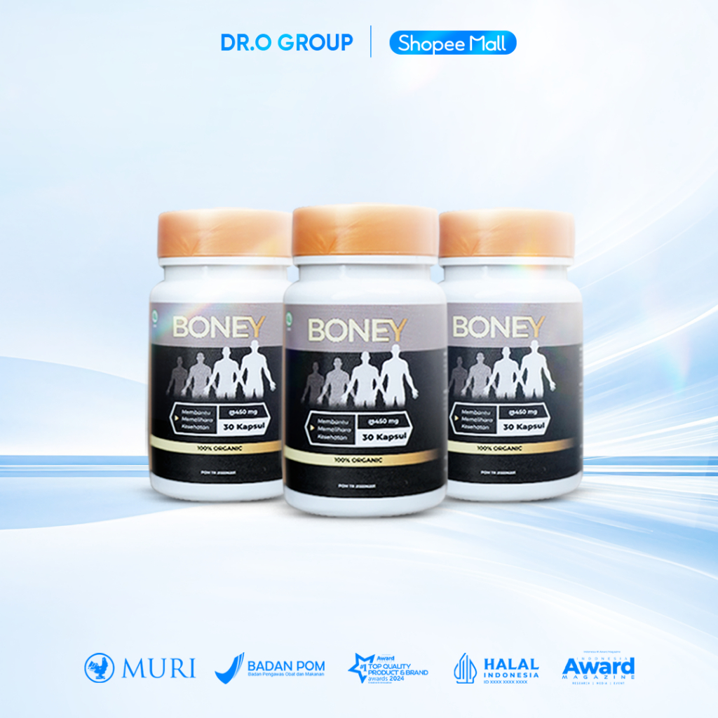 Boney - Rahasia Tinggi Badan Yang Sempurna/ Peninggi Badan Terbaik Dan Terpercaya/ Halal Mui 100%