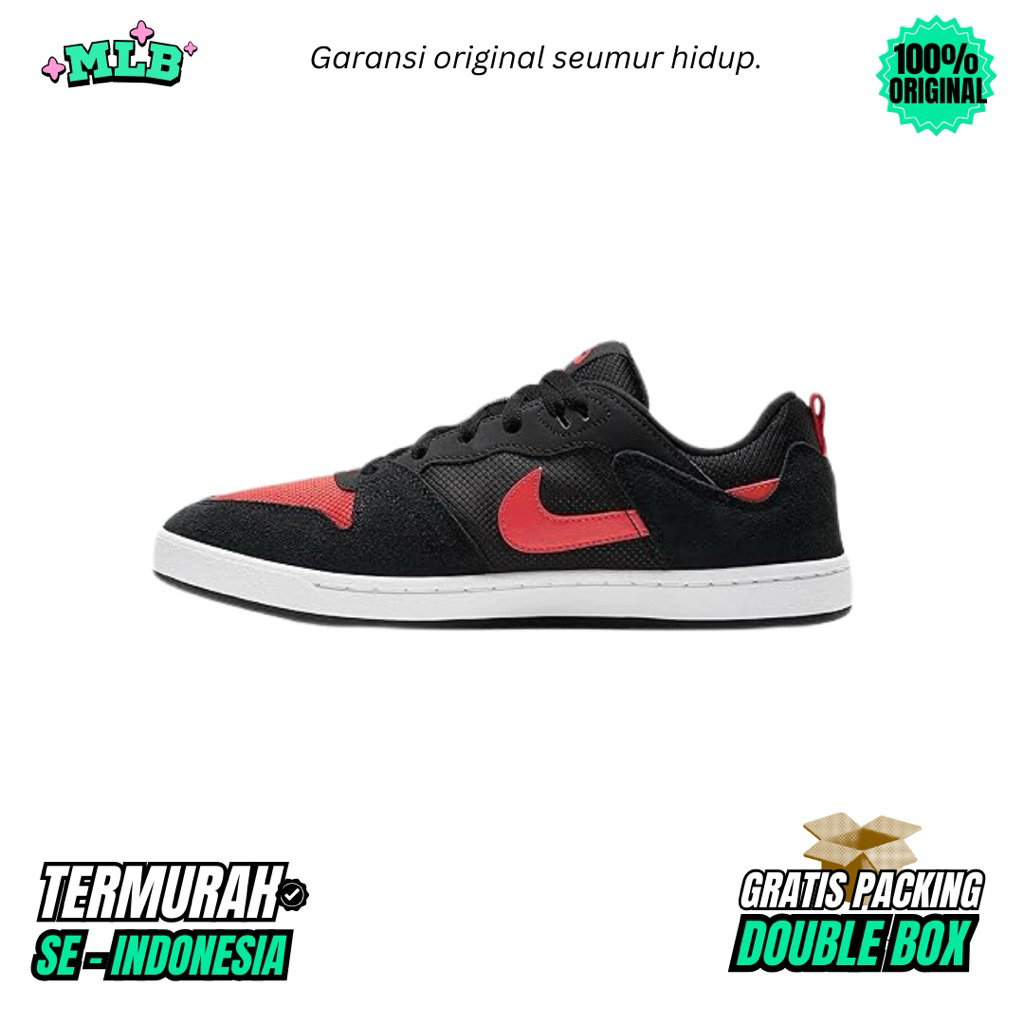 Sepatu SB Alleyoop Black Red