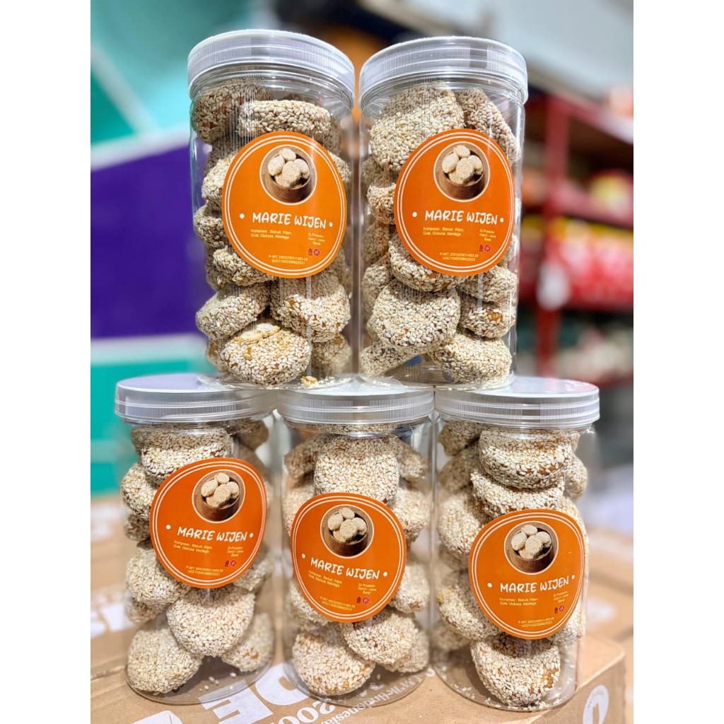 Kue Marie Wijen Toples 1 Liter Gurih Manis Lembut