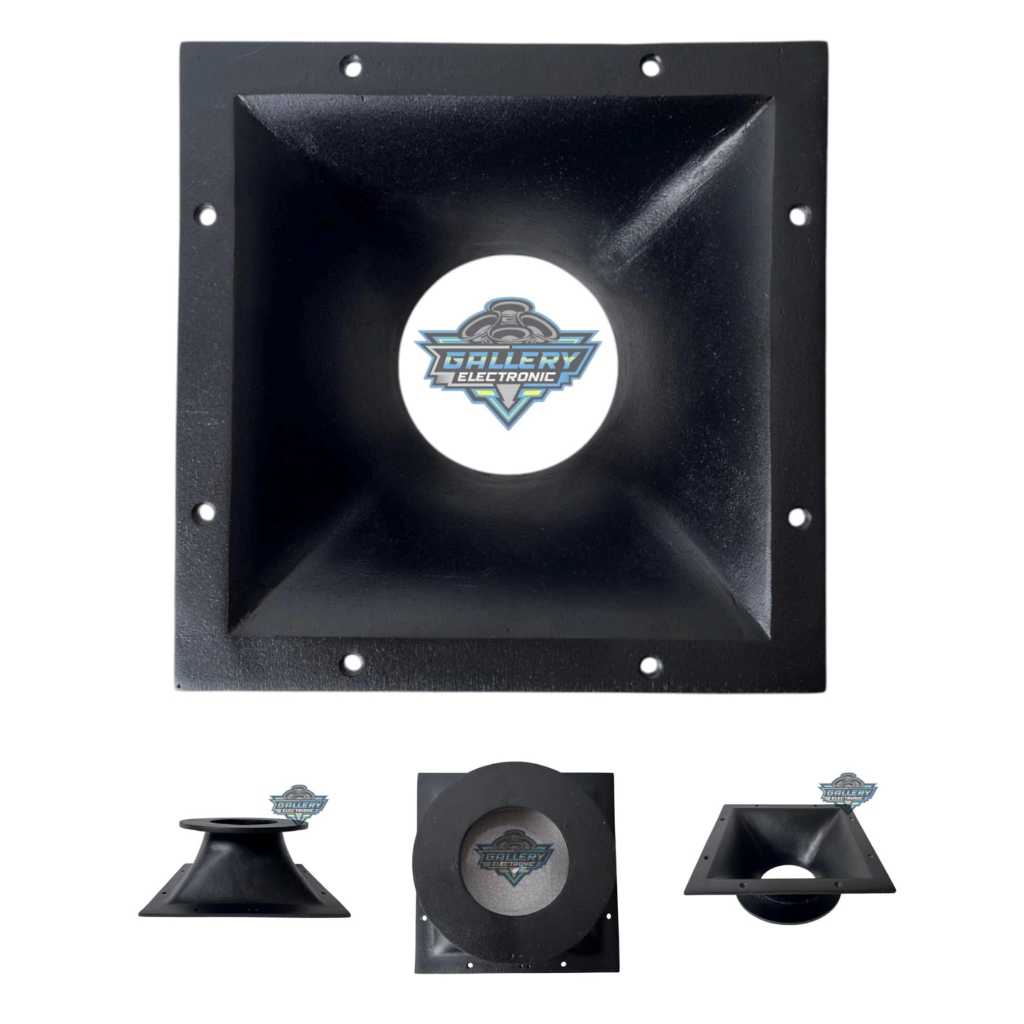 Corong Midel Polos 6 inch Ukuran 22x22 Corong Midle 6'' 6inch Bahan Cor Diral Almunium Tebal