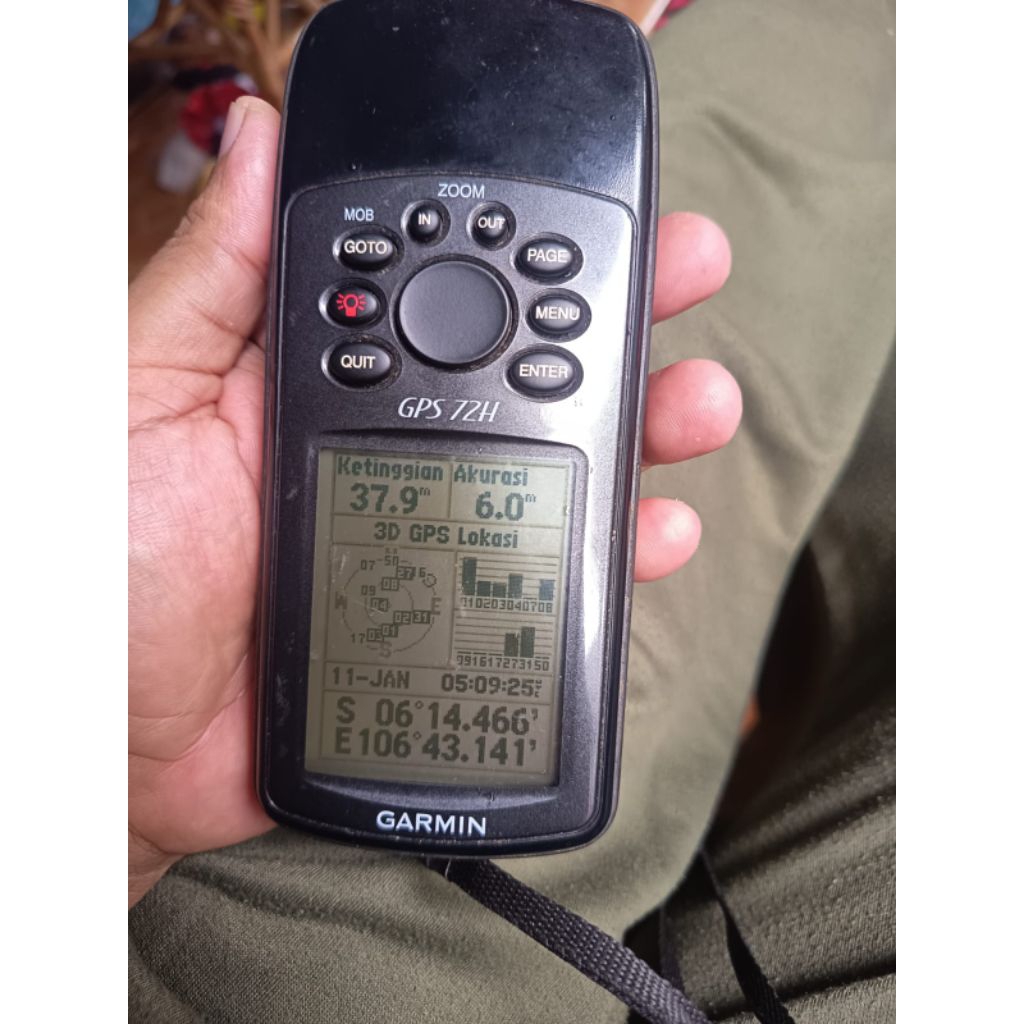 Garmin 72H Second