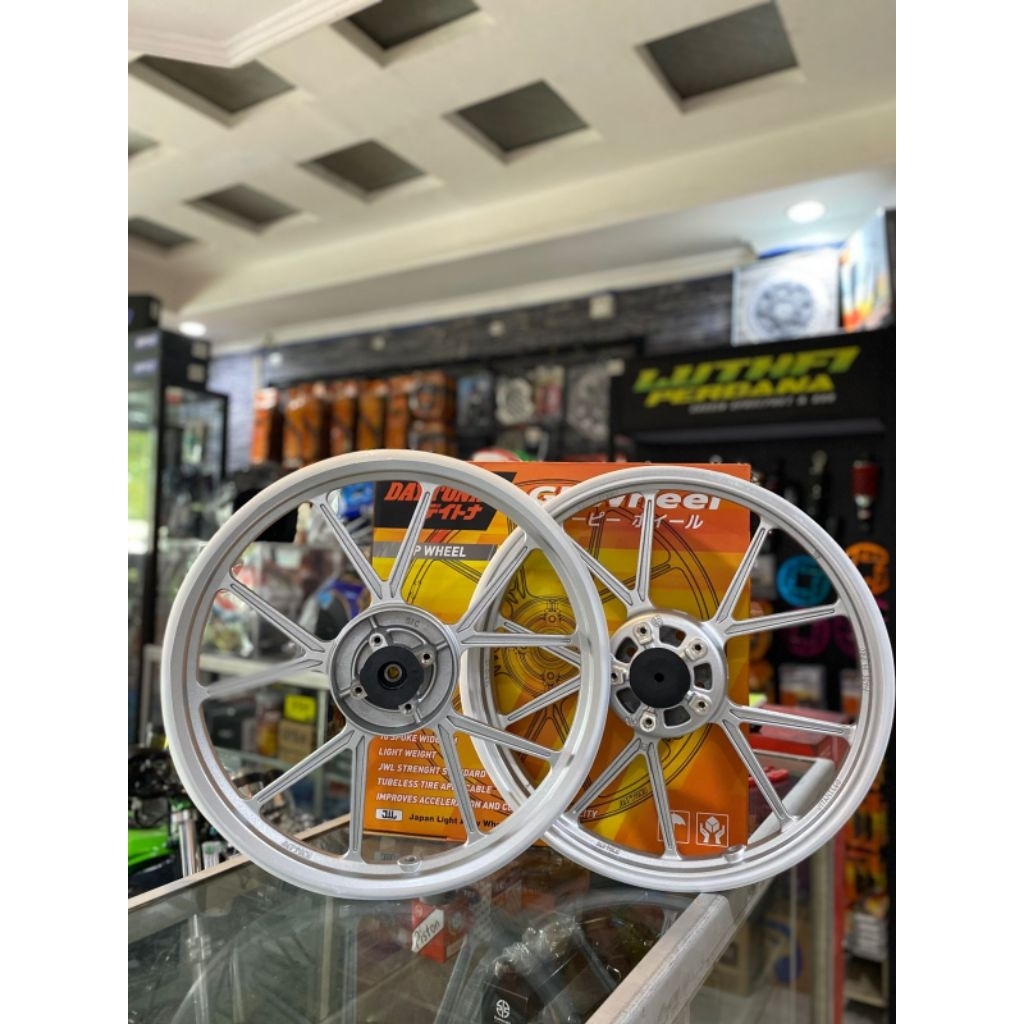 VELG DAYTONA GP WHEEL YAMAHA MX KING WARNA SILVER