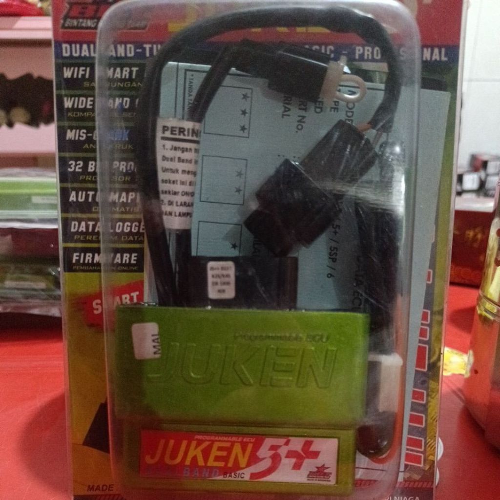 ECU Juken 5++ Honda Beat Fi Non Esp / Starter Kasar