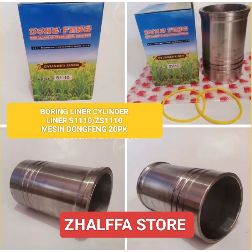 BORING LINER CYLINDER LINER S 1110 - ZS 1110 MESIN DONGFENG ( 20 PK )
