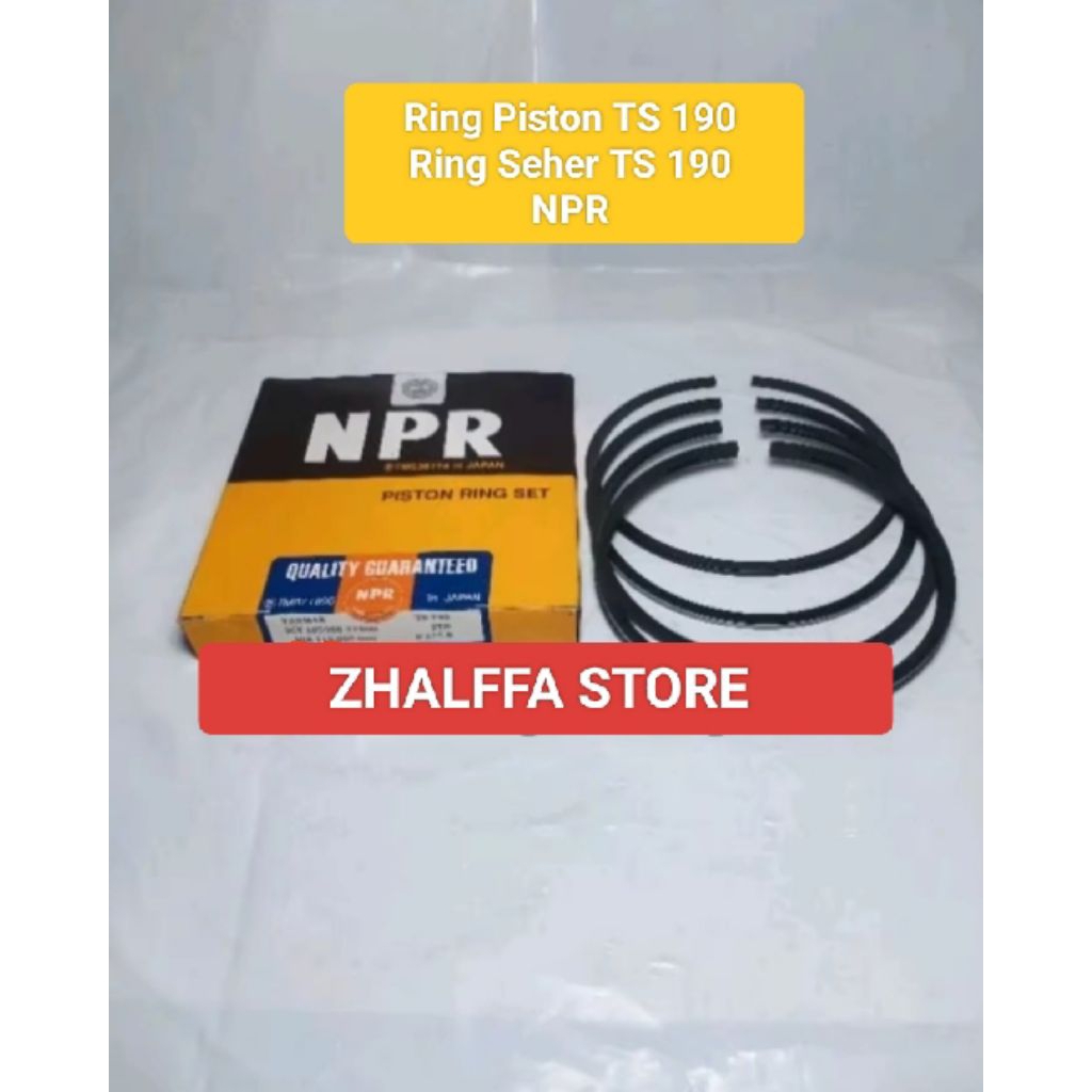 Ring Piston Yanmar TS 190 Ring Seher TS 190 NPR Ring Mesin Yanmar TS 190
