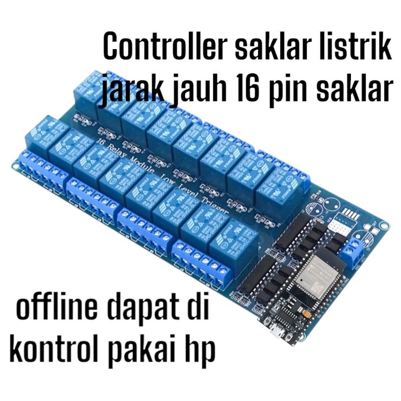 SMARTHOME Saklar listrik rumah modern / Controller on.of saklar listrik jarak jauh / SmartHome 16 pi
