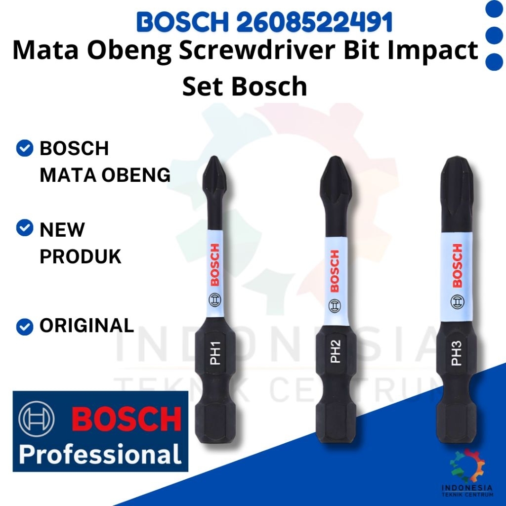 Mata Obeng Screwdriver Bit Impact Set Bosch