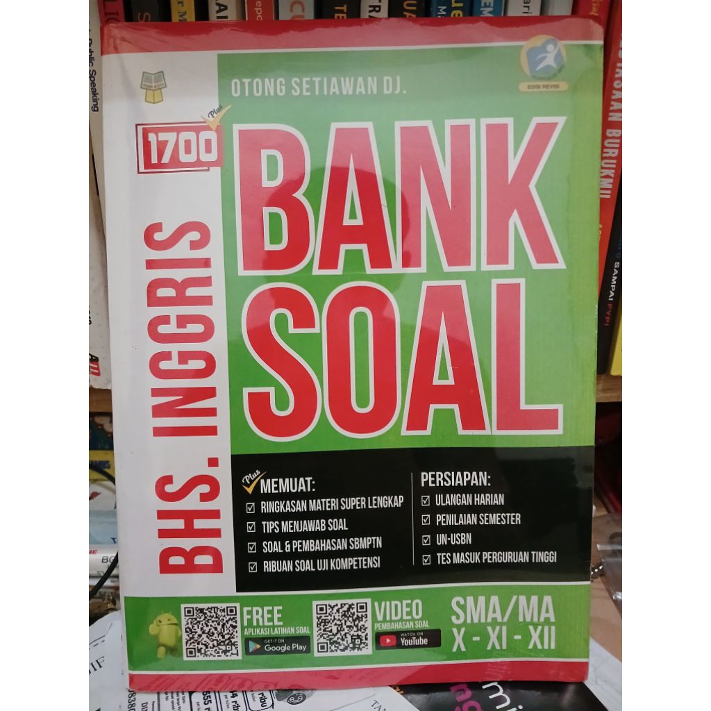 Buku Bank Soal BHS. Inggris SMA