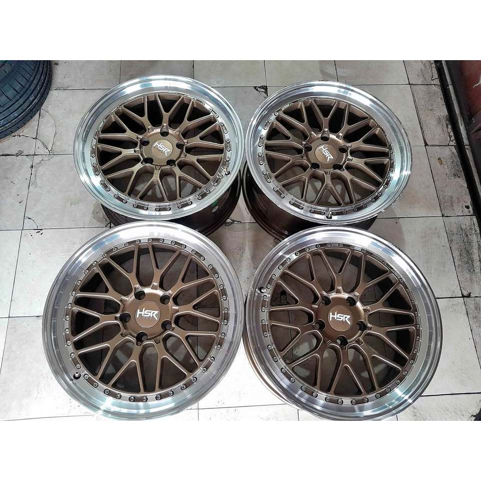 Velg Racing Hsr Sigi R19 Bekas - Velg Mobil Untuk Bmw Ring 19 Lebar 8.5 Hsr Pcd 5X120 ET40 Bronze Po