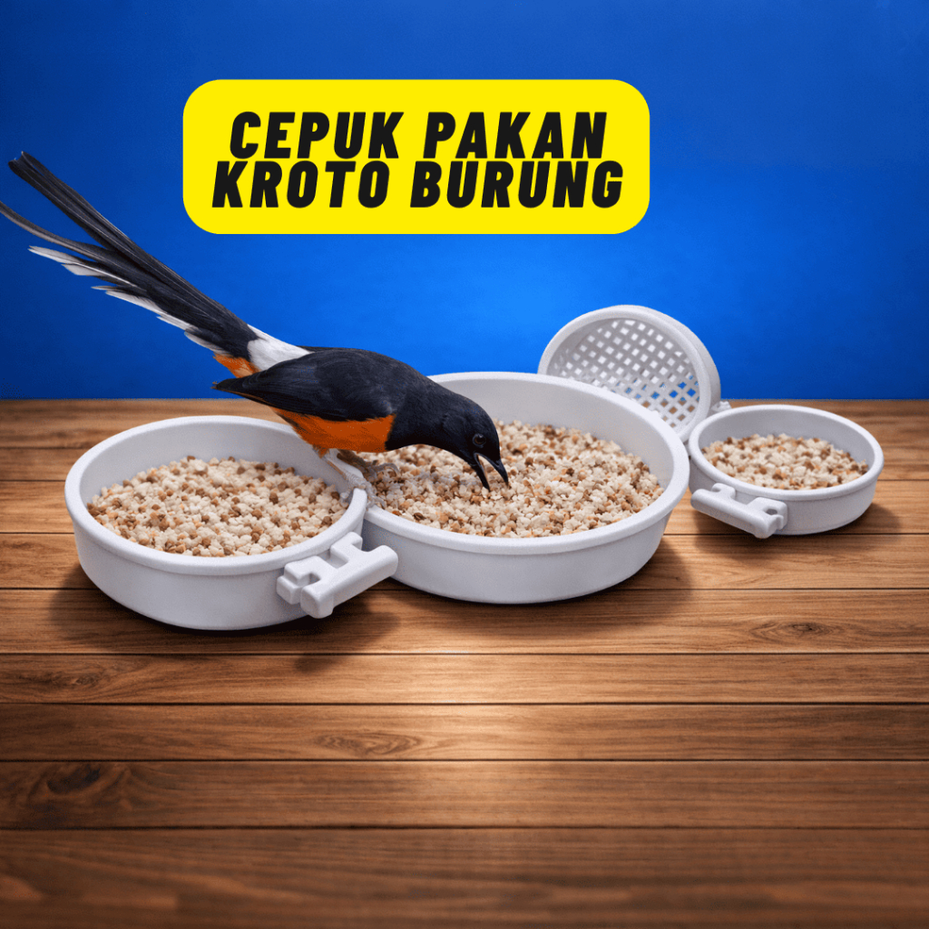 EBOD JAYA CEPUK PAKAN KROTO BURUNG ELITE UKURAN BESAR SEDANG KECIL