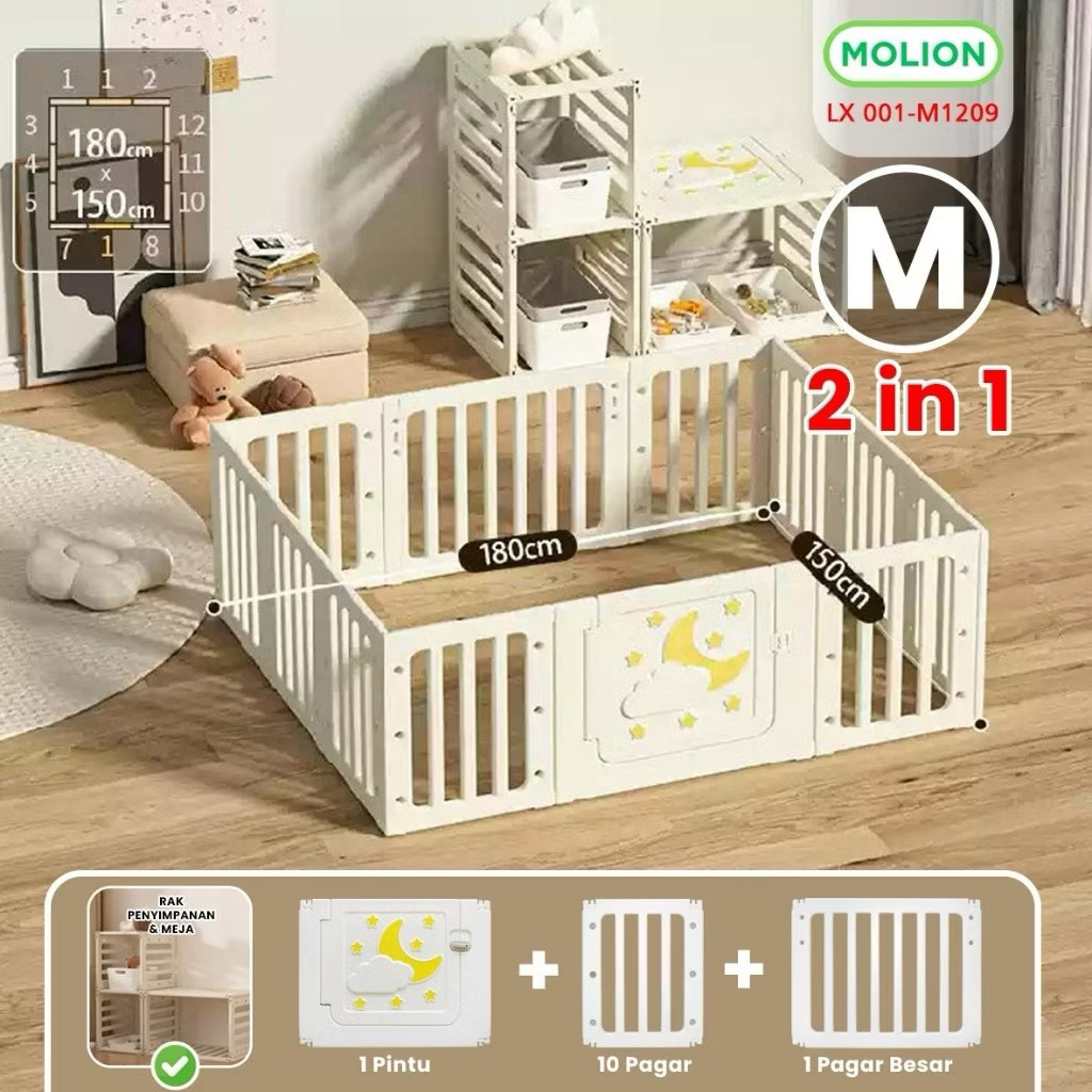 Pagar Bermain Bayi Anak Baby Play Fence Pagar Bayi Anak Baby Pagar Bayi Second playpen