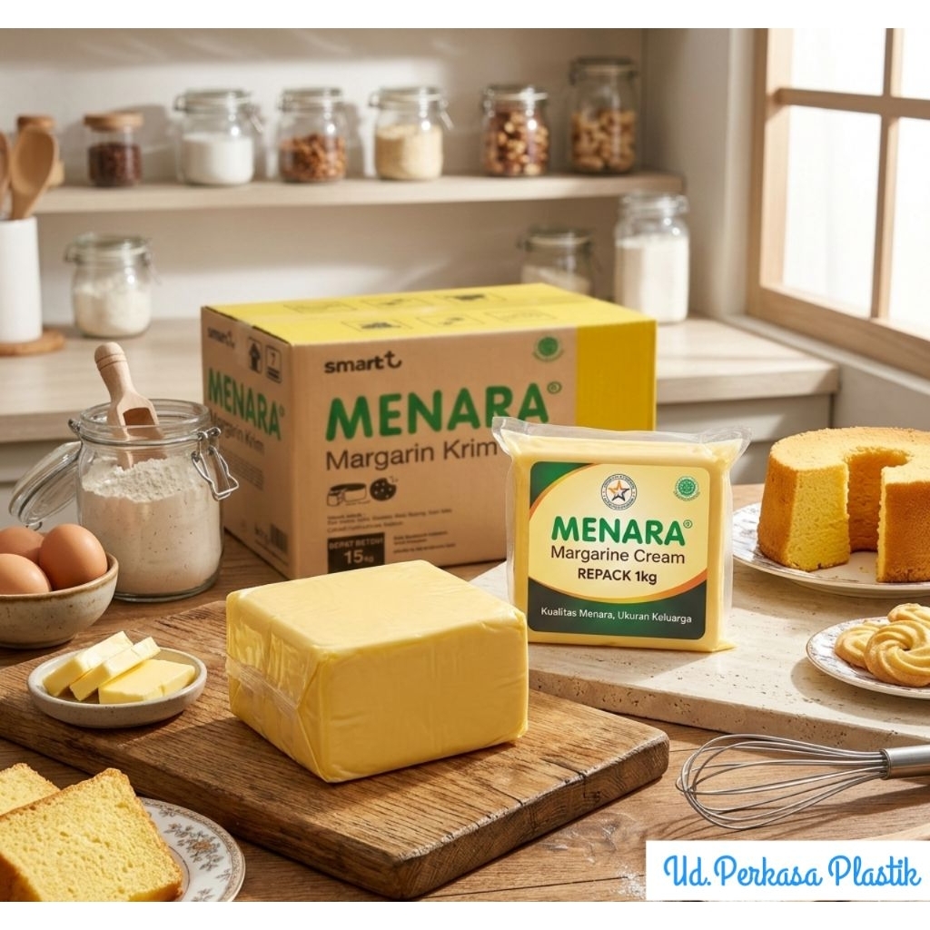 MENTEGA / MARGARIN MENARA 1KG REPACK