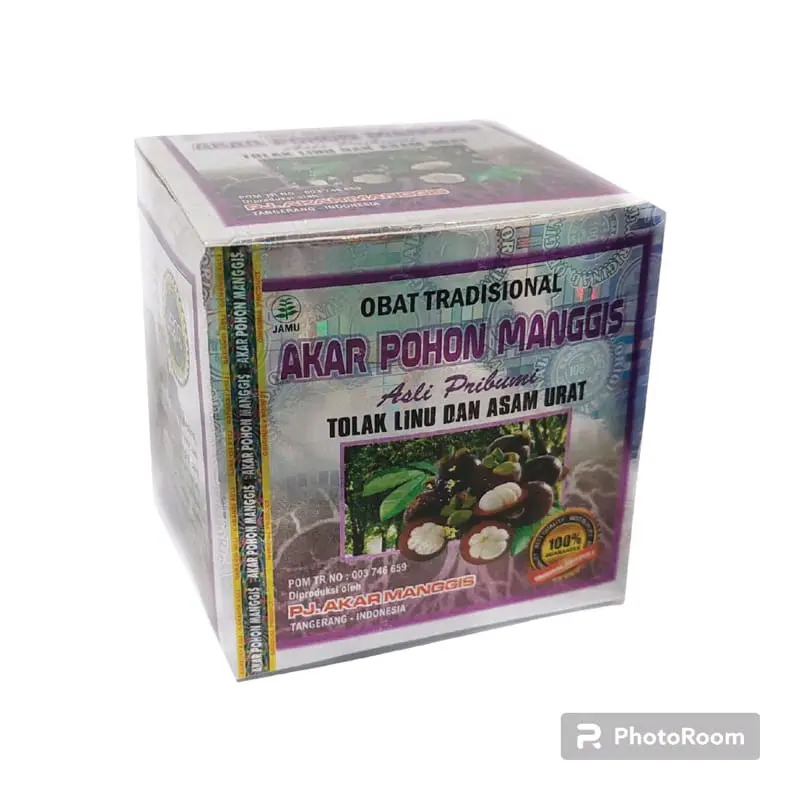 herbal akar pohon manggis gacor atasi asamurat & pegelinu