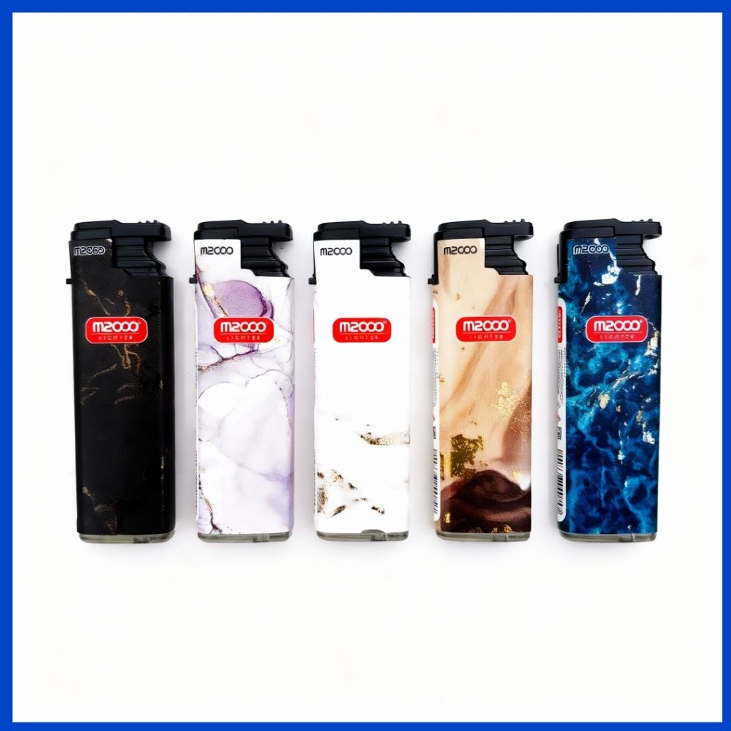 M2000 MN-942K Windproof / Tahan Angin Refillable / Bisa Isi Ulang Korek Api Bara Korek Api Magnet