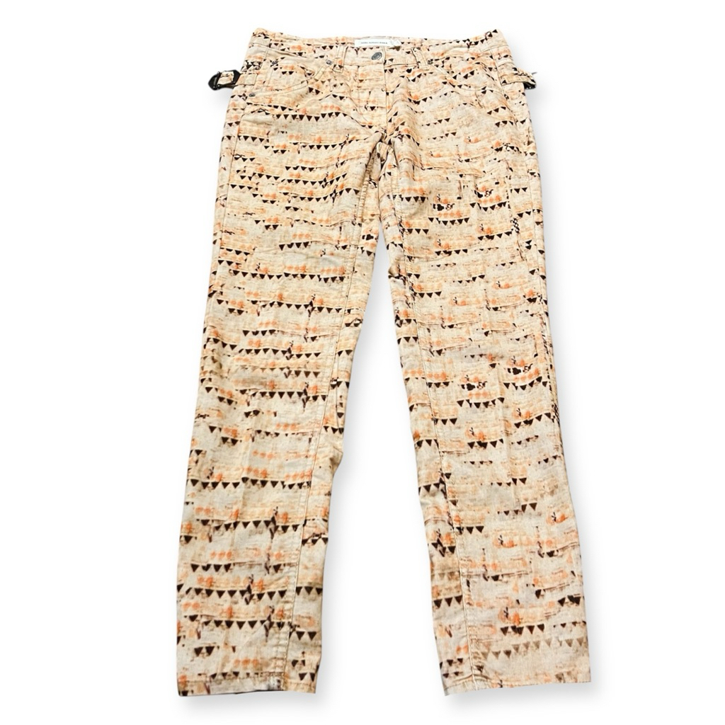 Celana Isabel Marant Etoile Corduroy Longpants  Pattern art Made in Marocco Original