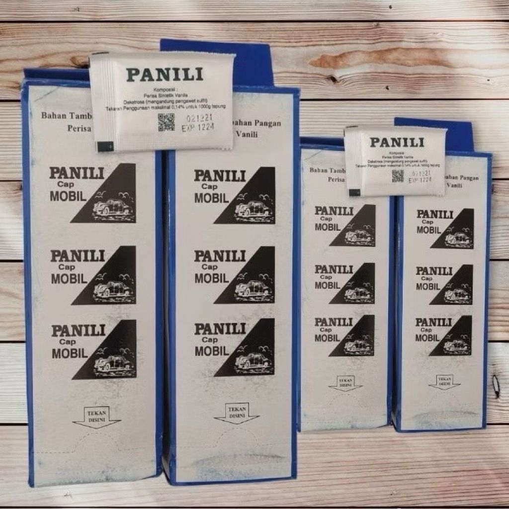 1 Box Vanilli Cap Mobil II Panili Bubuk II Perisa Vanilli II