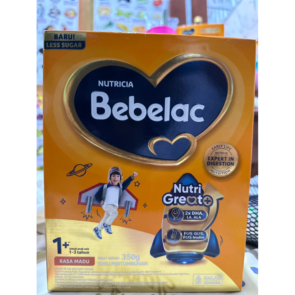 Bebelac 1+ (usia 1-3 tahun) Rasa Madu