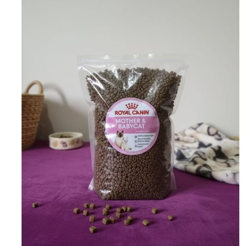 [TJS Shop] Royal Canin Mother & Babycat Repack 1 Kg | Makanan Induk Hamil Menyusui & Anak Kucing 1 -