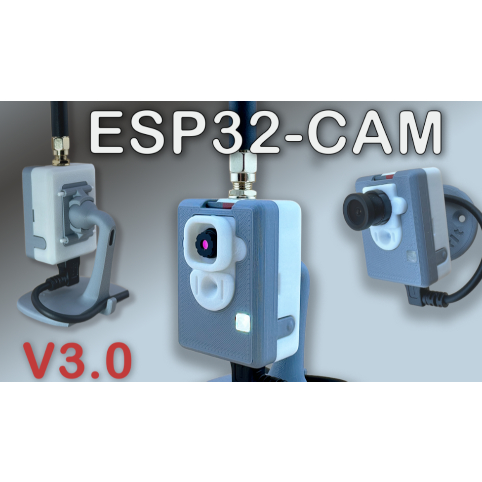 Case ESP32 Cam Frame Housing Casing Enclosure Untuk IPCAM USB C & Micro USB Support