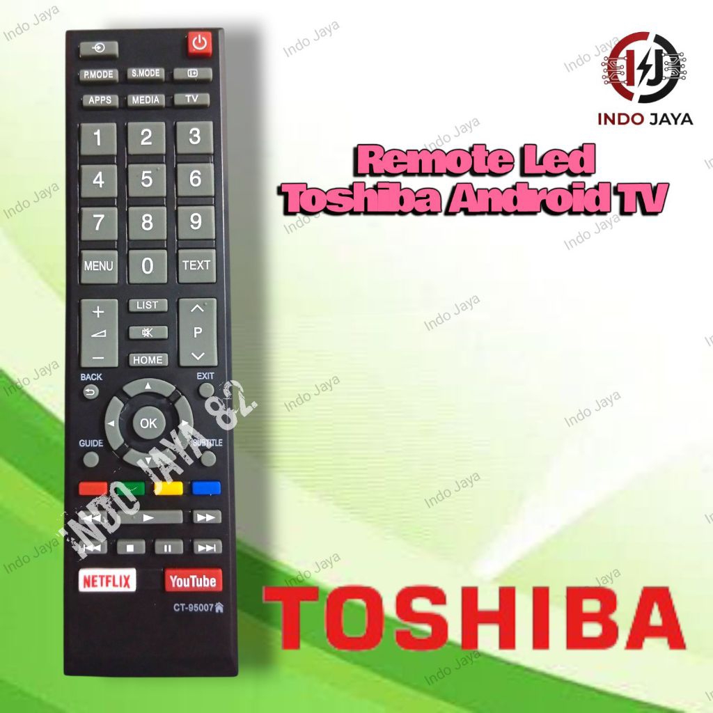 Remote Led Toshiba Android CT 95007 Smart TV Toshiba