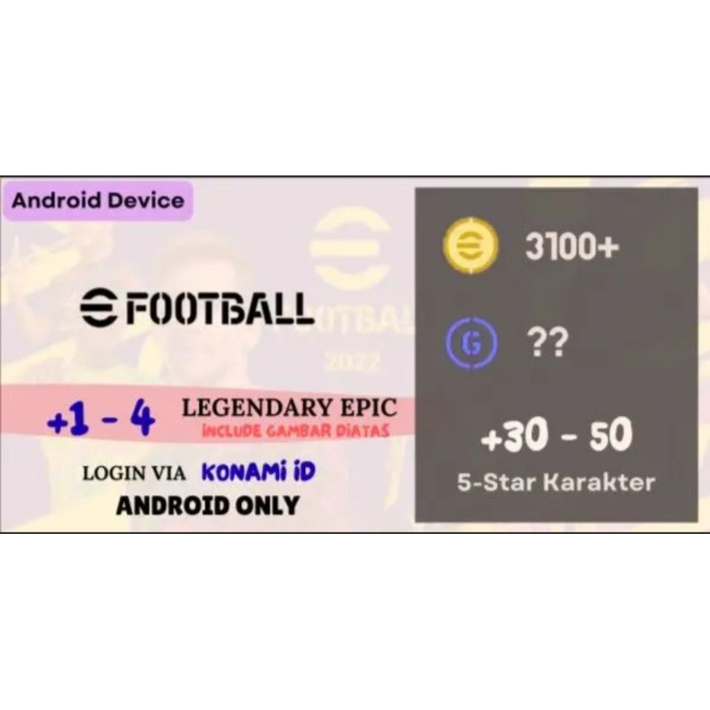 Akun Reroll eFootball [Android] - 7