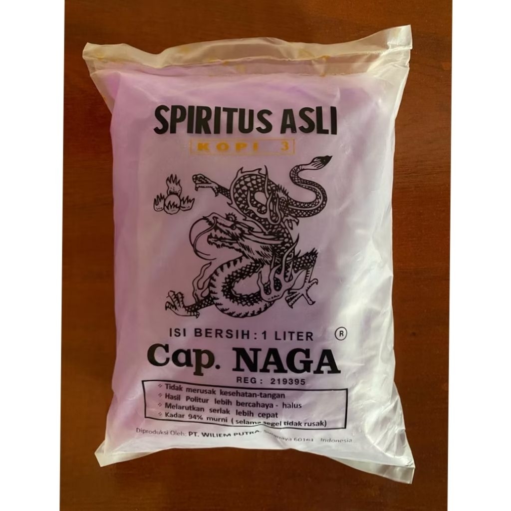 SPIRTUS ASLI CAP NAGA 1 LITER