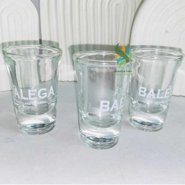 Gelas Shooter Kaca One Shot Glass Seloki Kecil Bar 30ml Sloki Espresso Mini Gelas Sloki Kaca Kecil