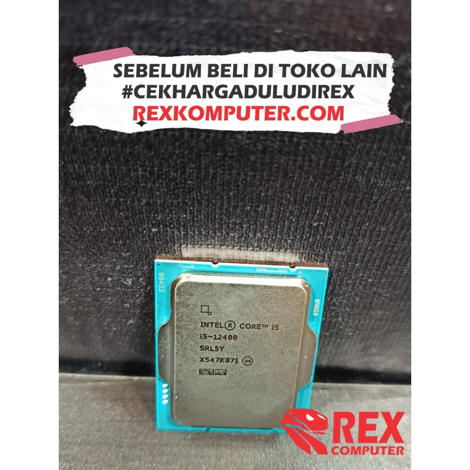 INTEL I5 12400 TRAY terbaru