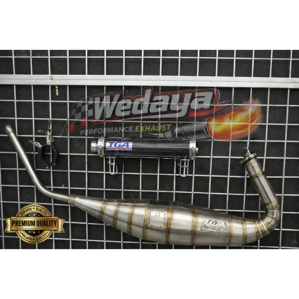 KNALPOT NINJA R RR SS TYGA CARBON PERFORMANCE