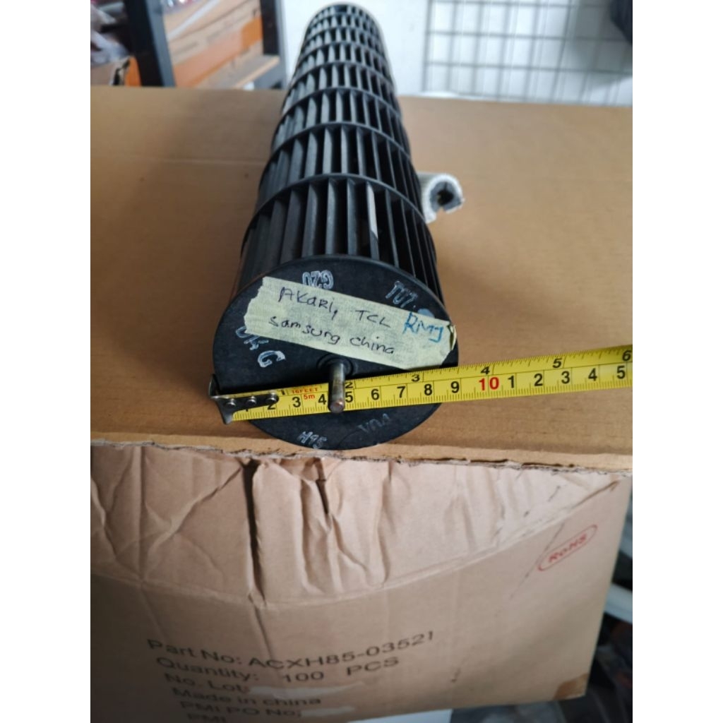 Cross Fan blower indoor AC AKARI,TCL, SAMSUNG CHINA