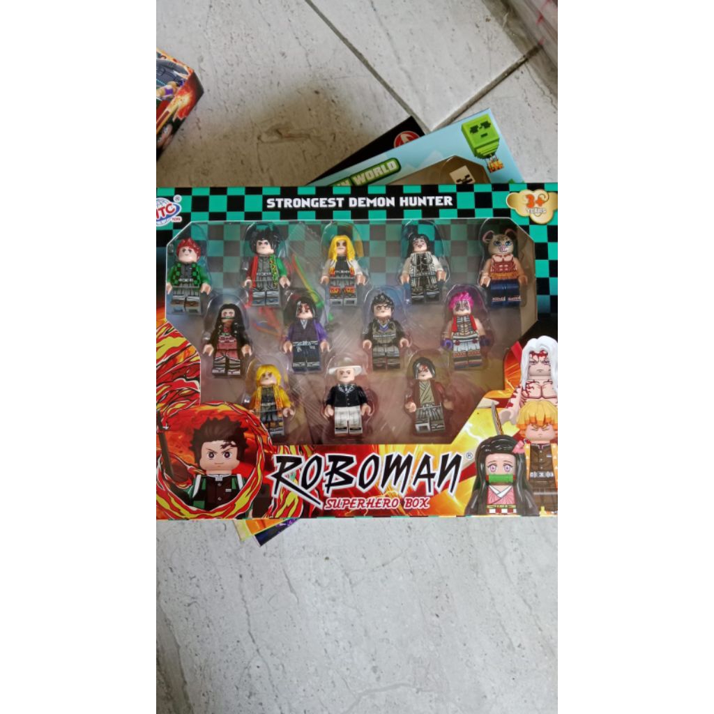 MAINAN LEGO ROBOMAN DEMON HUNTER BOX SATU SET